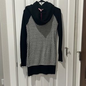 Candie’s Black and White Polka Dot Sweater